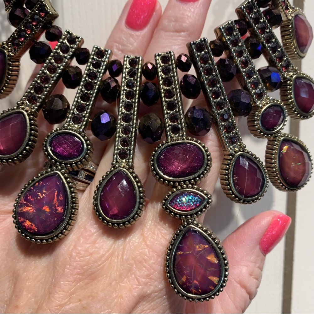 Costume statement necklace #bling #bold